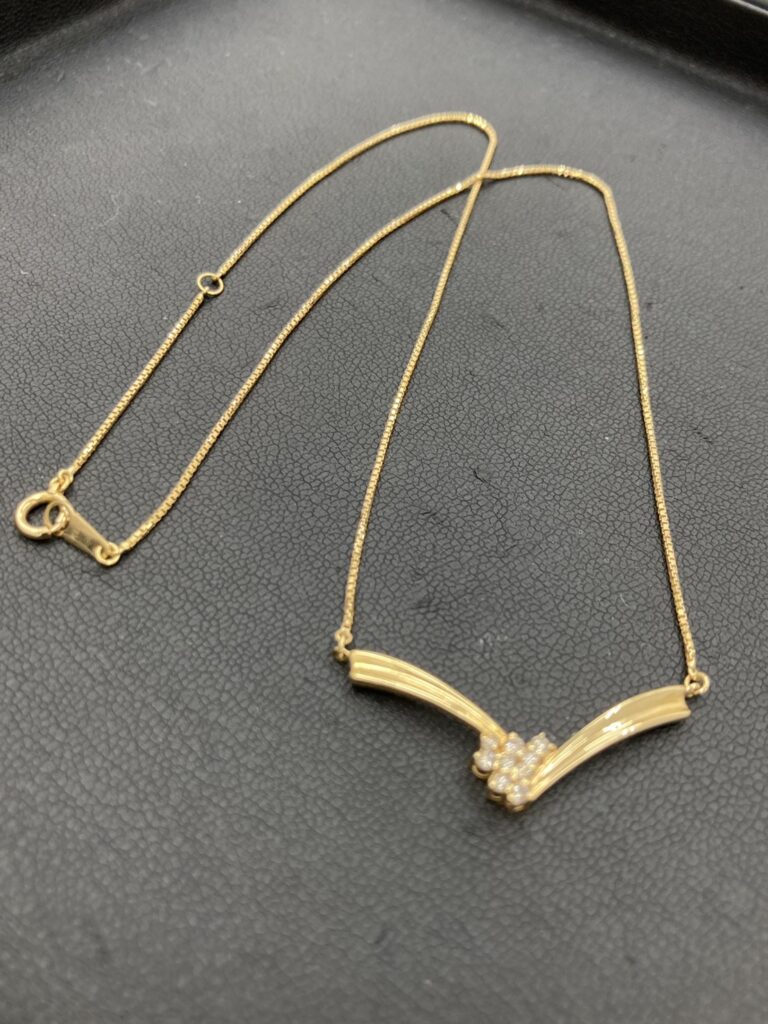 【買取実績】ダイヤ付き金ネックレス✨💎✨買取大吉　川崎南加瀬店　【神奈川県】