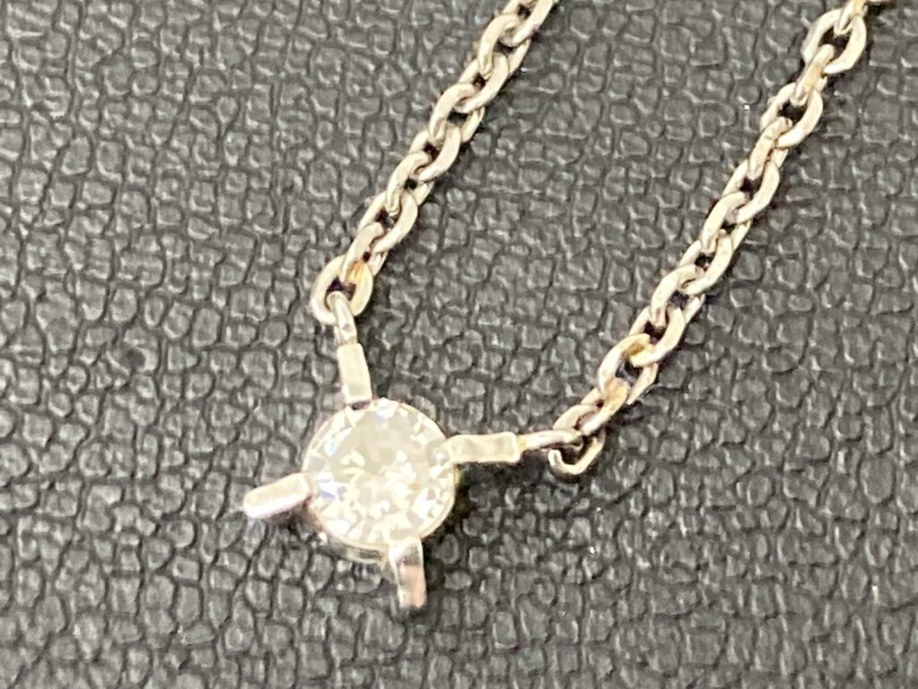 【買取実績】一粒ダイヤのプラチナネックレス✨💎✨買取大吉　川崎南加瀬店　【神奈川県】