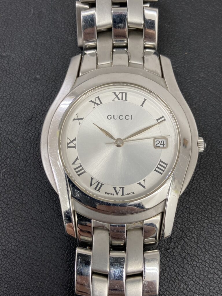 【買取実績】グッチのメンズ時計5500M✨⌚✨買取大吉　川崎南加瀬店　【神奈川県】